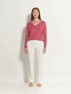 Academy Sweater (Merino Knit) Berry Crush