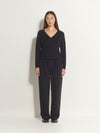 Academy Sweater (Merino Knit) Black