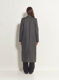 Mantelle Coat (Sparkle Suiting) Graphite