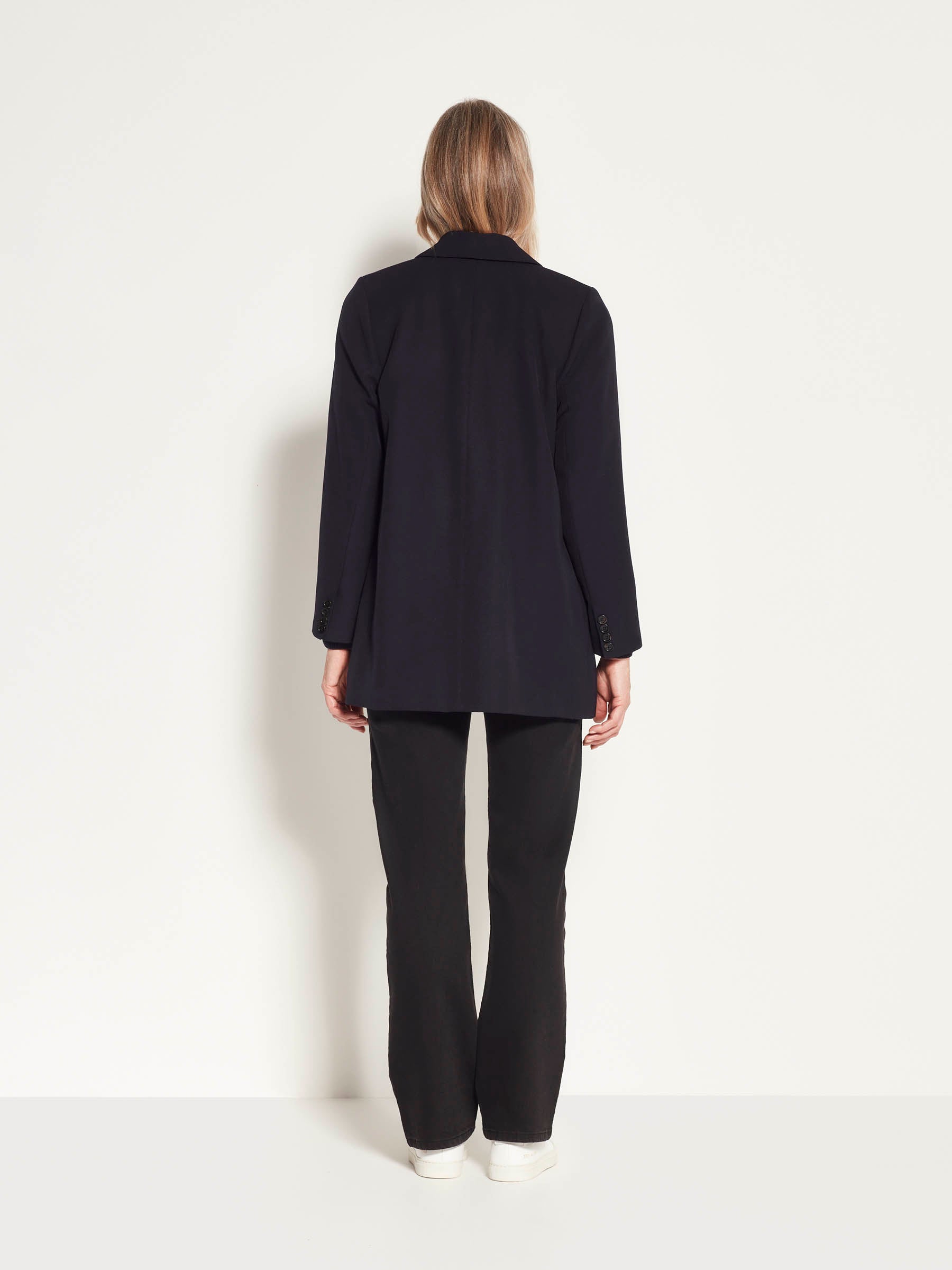 Wills Blazer (Luxe Wool Twill) Navy