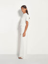 Frank Pant (Luxe Crepe) White