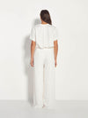 Frank Pant (Luxe Crepe) White