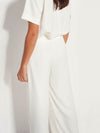 Frank Pant (Luxe Crepe) White