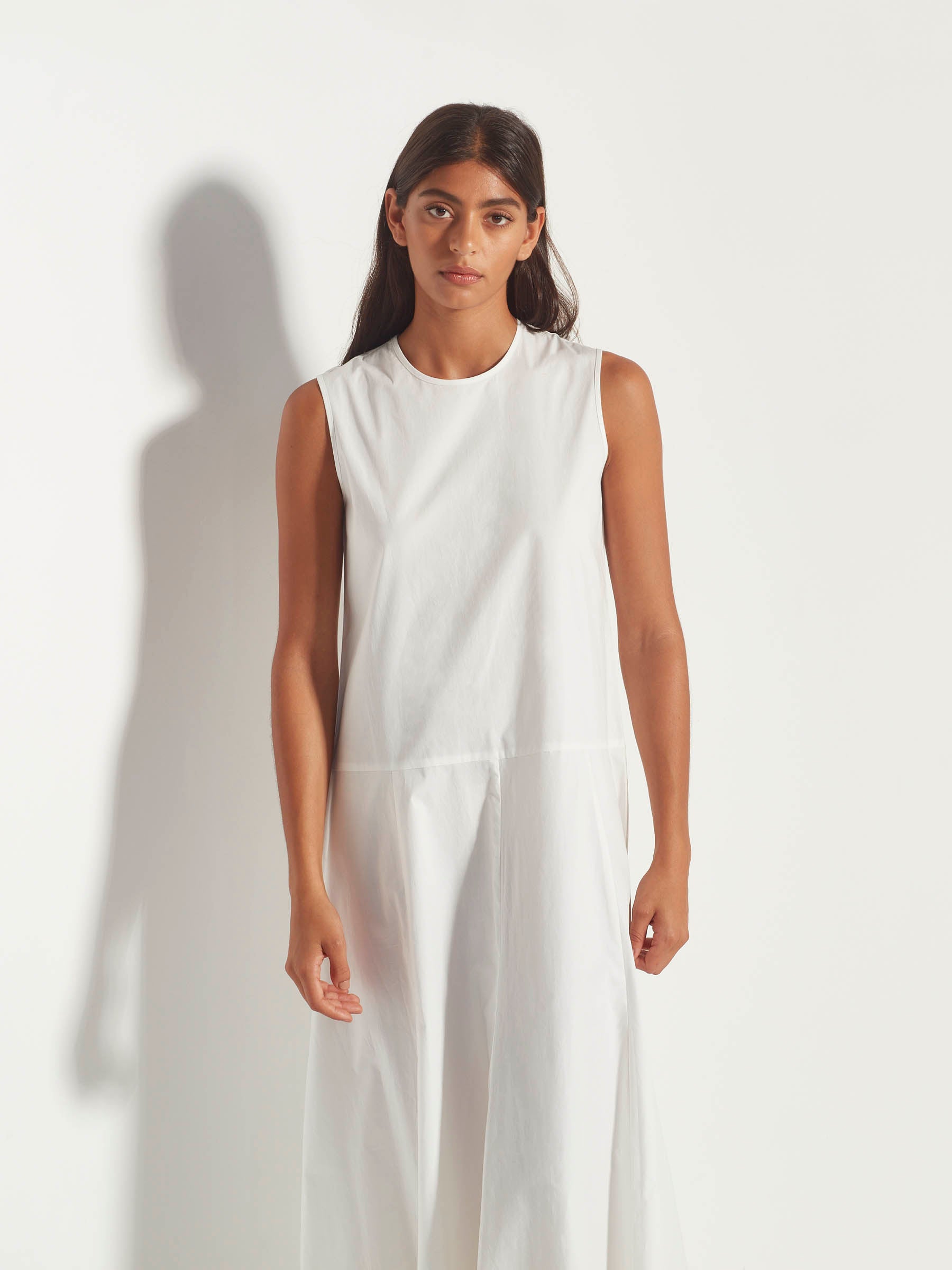 Organic cotton white dress best sale