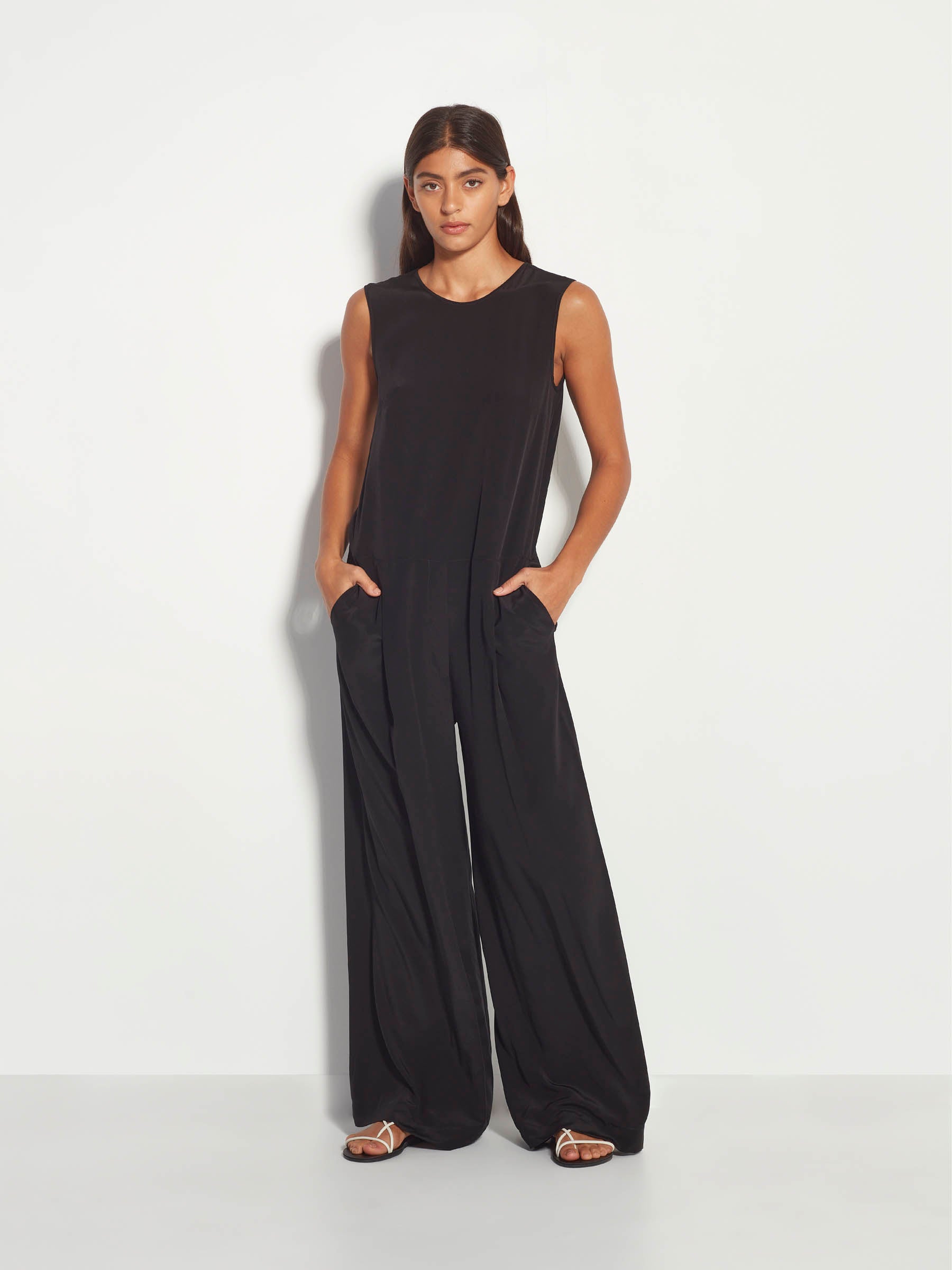 Nicks Jumpsuit Silk CDC Black Juliette Hogan