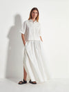 Kev Skirt (Organic Cotton) White
