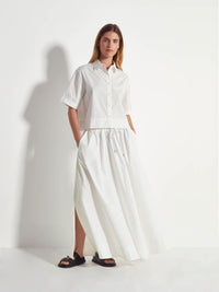 Kev Skirt (Organic Cotton) White