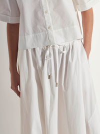 Kev Skirt (Organic Cotton) White