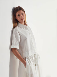 Kev Skirt (Organic Cotton) White