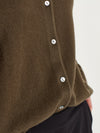 Contrast Twin Cardi (Cashmere) Ivy