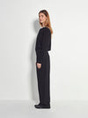 Contrast Twin Cardi (Cashmere) Oreo
