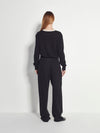 Contrast Twin Cardi (Cashmere) Oreo