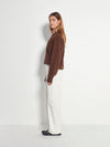 Brooke Trouser (Denim) Ivory