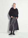 Pipi Skirt (Faux Leather) Black