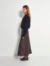 Pipi Skirt (Faux Leather) Espresso