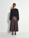 Pipi Skirt (Faux Leather) Espresso