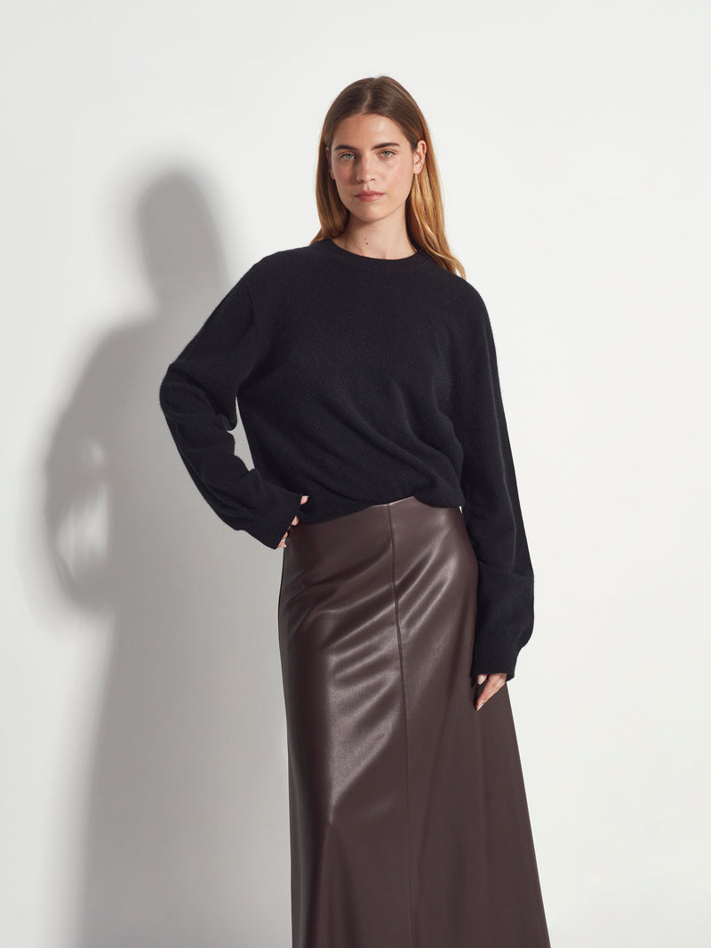 Pipi Skirt (Faux Leather) Espresso
