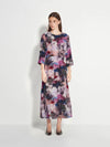 Rosie Dress (Floral Veil Silk CDC) Dreamscape