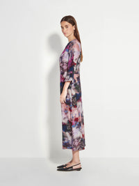 Rosie Dress (Floral Veil Silk CDC) Dreamscape