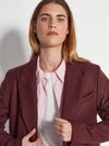 Mantelle Coat (Gaberdine Coating) Burgundy