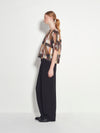 Bonet T (Geo Maze Silk Linen) Painterly