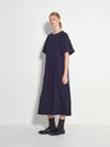 Peyton Dress (Luxe Crepe) Navy