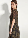 Sawyer Dress (Midnight Flora) Moss