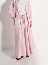 Kev Skirt (Pastel Cotton) Pale Pink