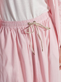 Kev Skirt (Pastel Cotton) Pale Pink