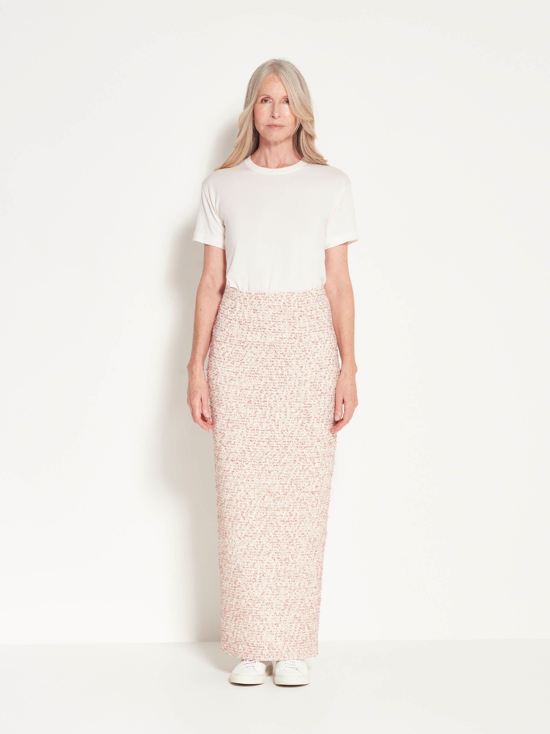 Elma Skirt (Pastel Boucle) Marshmallow