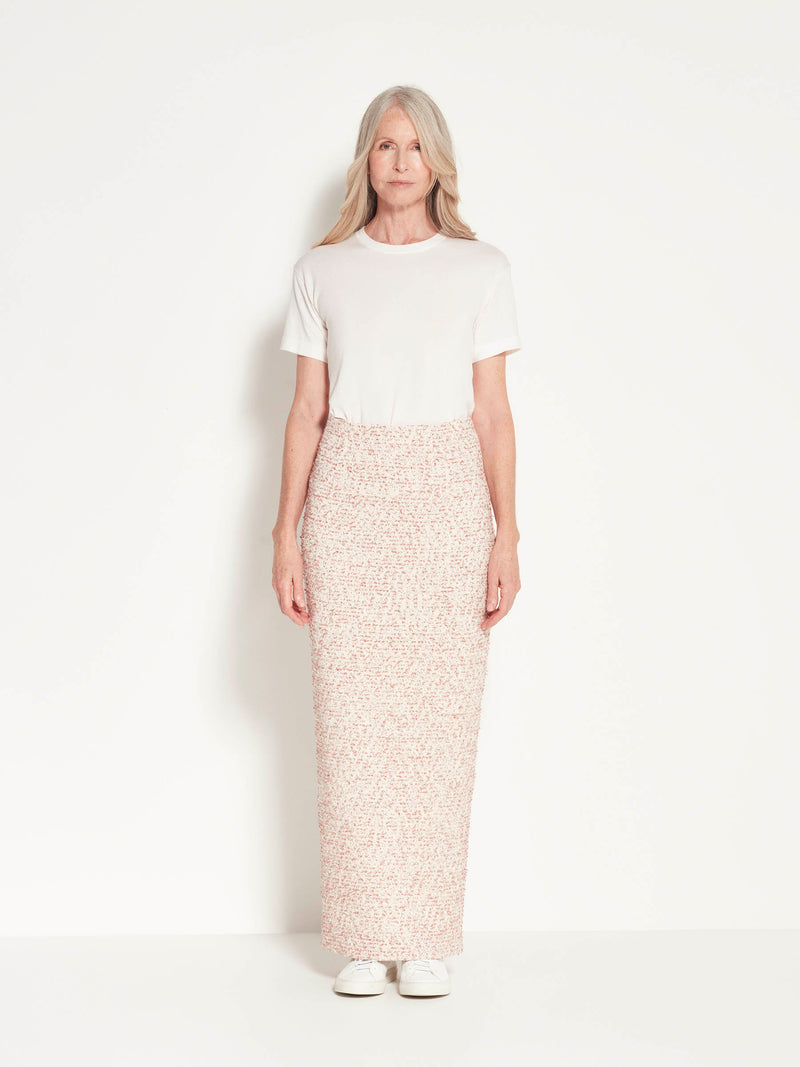 Elma Skirt (Pastel Boucle) Marshmallow
