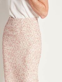 Elma Skirt (Pastel Boucle) Marshmallow