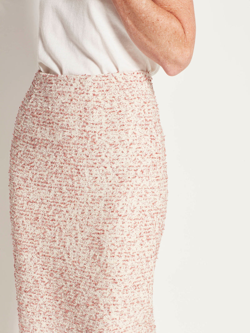 Elma Skirt (Pastel Boucle) Marshmallow