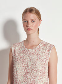 Monroe Dress (Pastel Boucle) Marshmallow