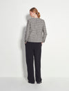 Mimi Jacket (Petite Houndstooth) Mono