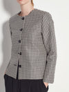 Mimi Jacket (Petite Houndstooth) Mono