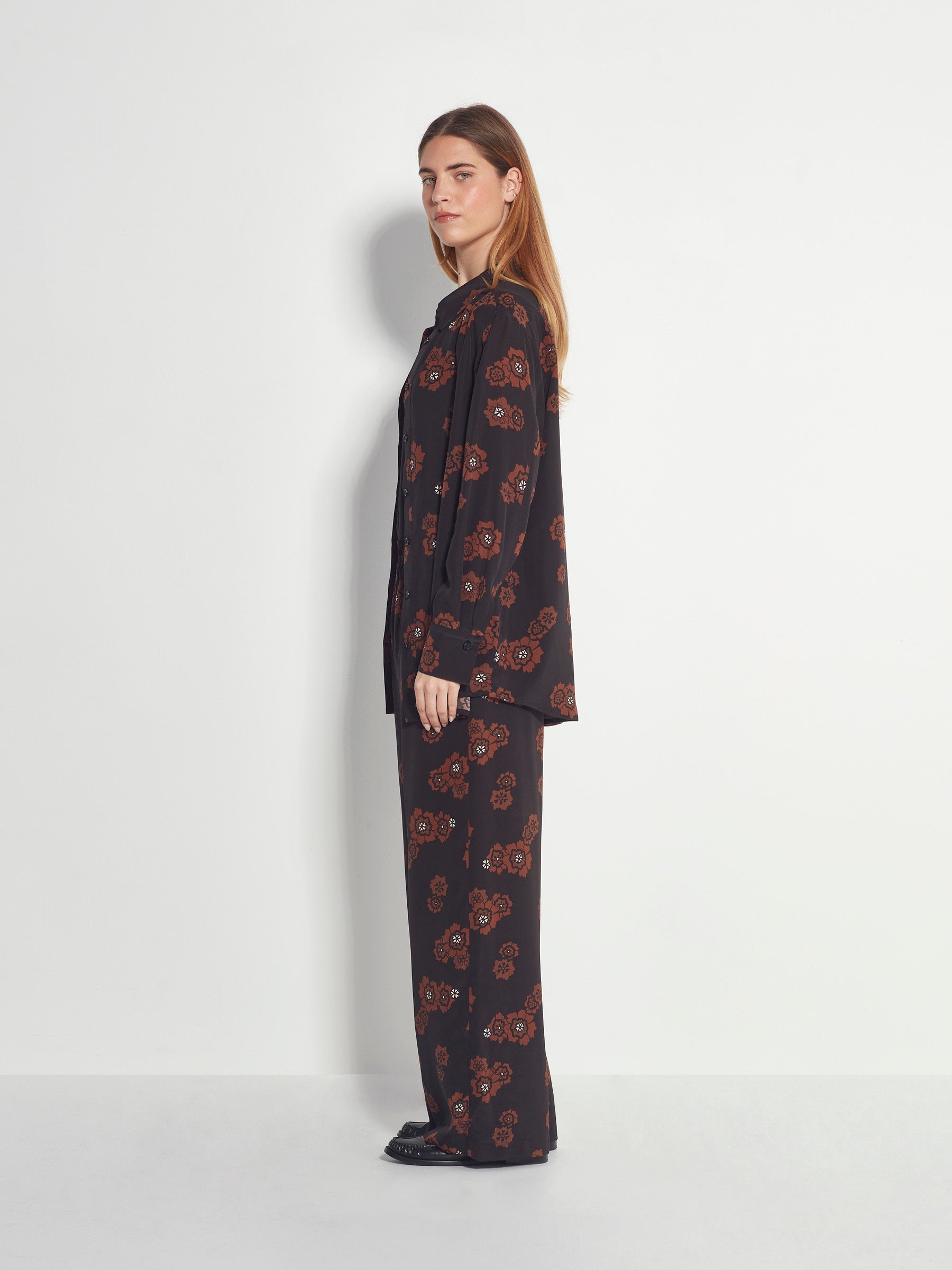 Elara Shirt (Star Anise Silk CDC) Cacao