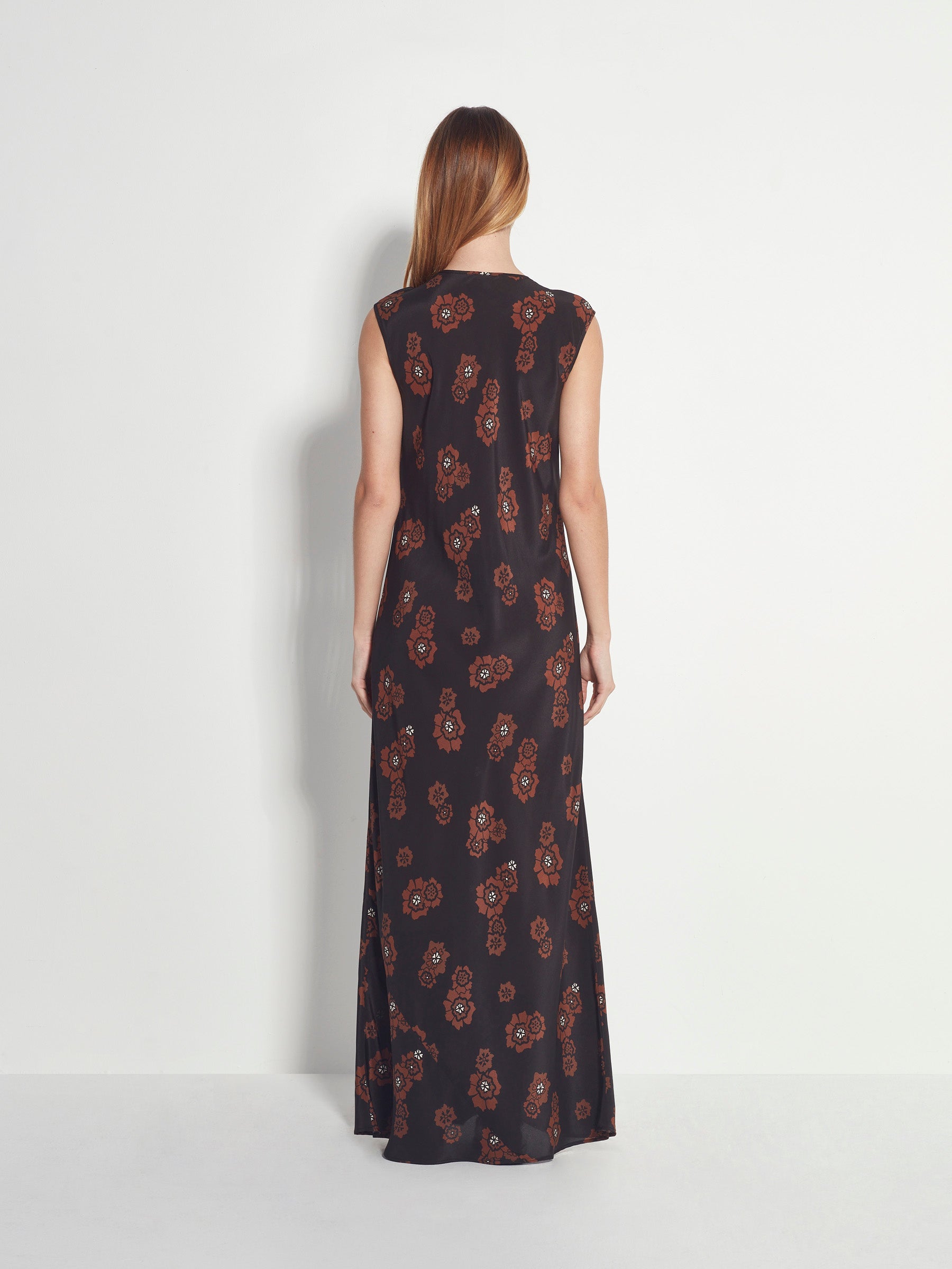 Kenna Dress (Star Anise Silk CDC) Cacao