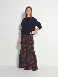 Kenna Dress (Star Anise Silk CDC) Cacao