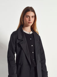 Dana Trench (Tech Coating) Black