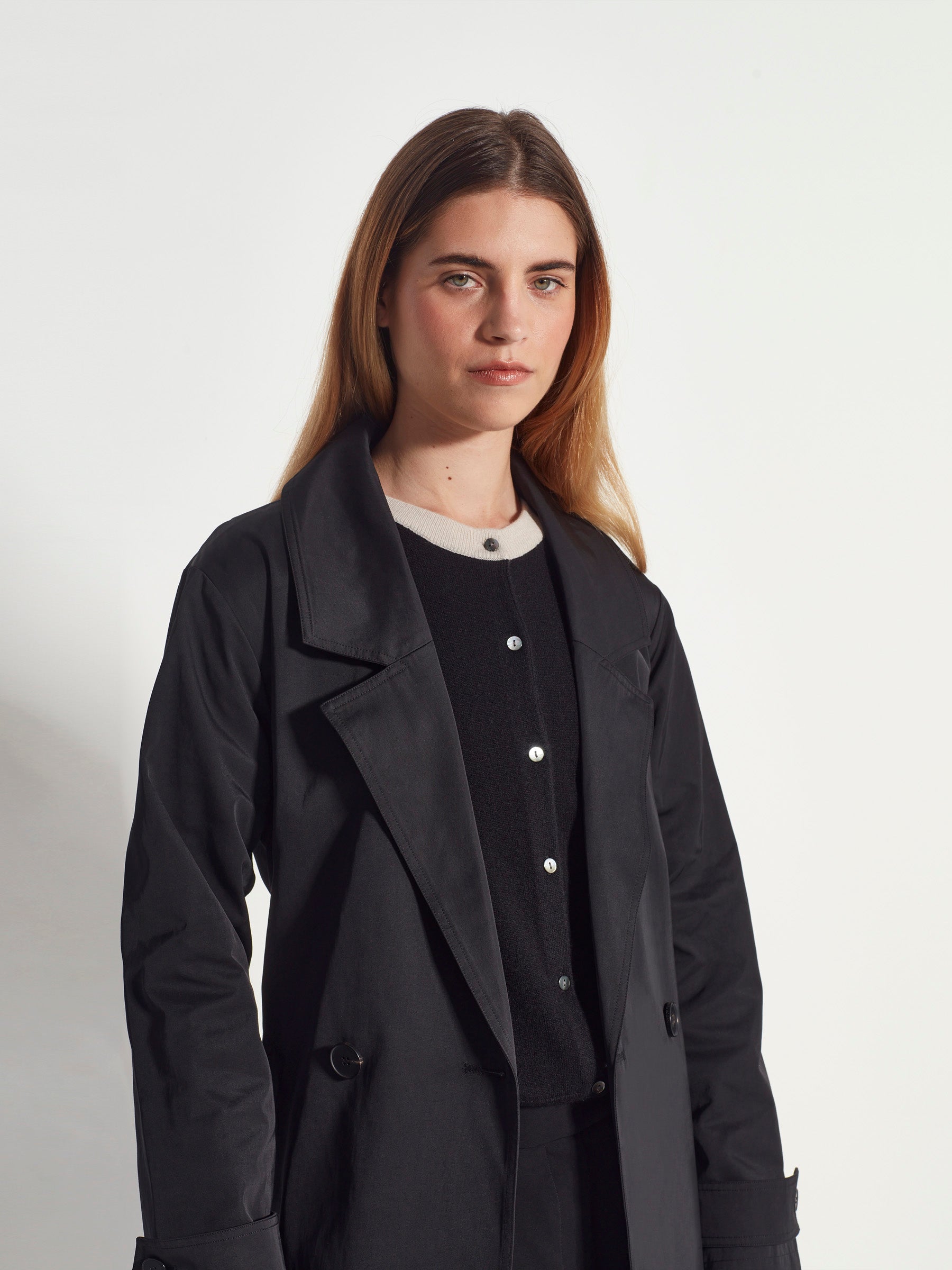 Dana Trench (Tech Coating) Black