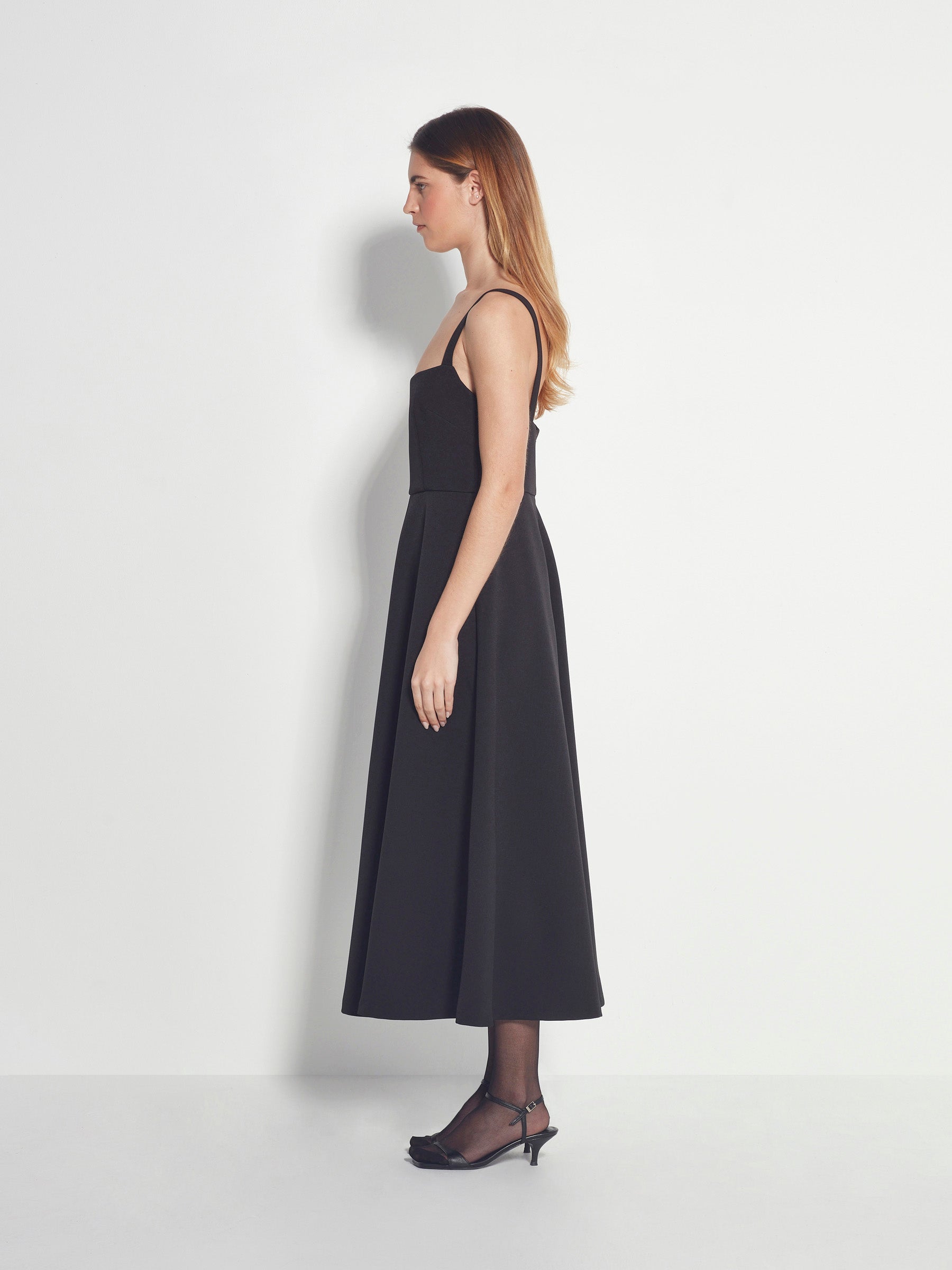 Star Dress (Tech Suiting) Black