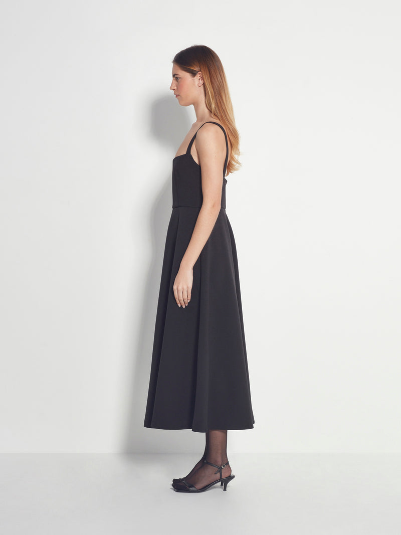 Star Dress (Tech Suiting) Black