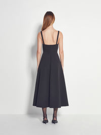 Star Dress (Tech Suiting) Black
