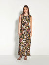 Fran Dress (Buttercup Floral Crepe) Happy Hour
