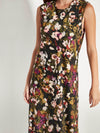 Fran Dress (Buttercup Floral Crepe) Happy Hour