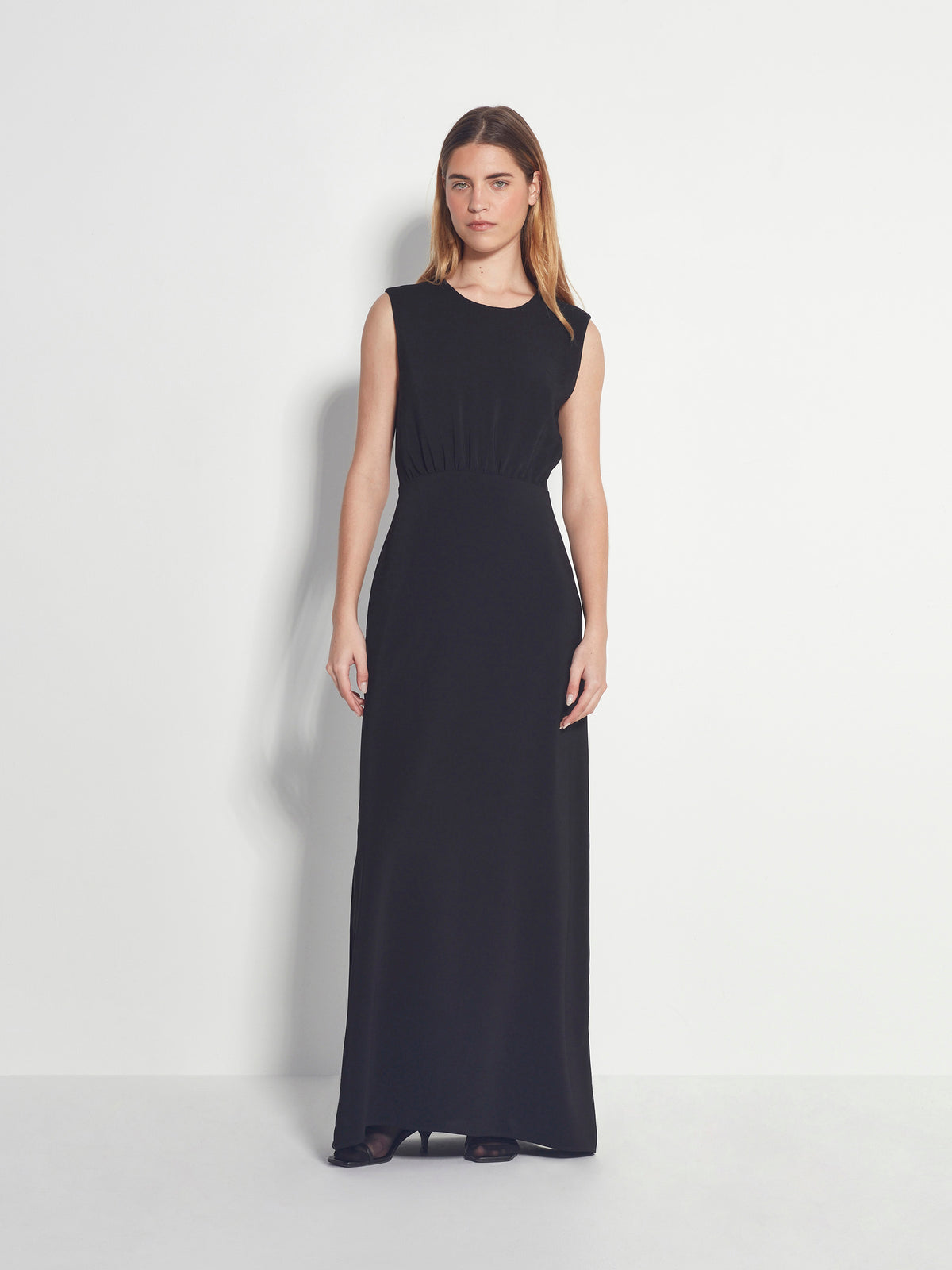 Cilla Dress (Luxe Crepe) Black Juliette Hogan Cilla Dress (Luxe Crepe) Black Juliette Hogan