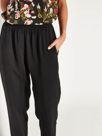 Leonard Pant (Luxe Suiting) Black