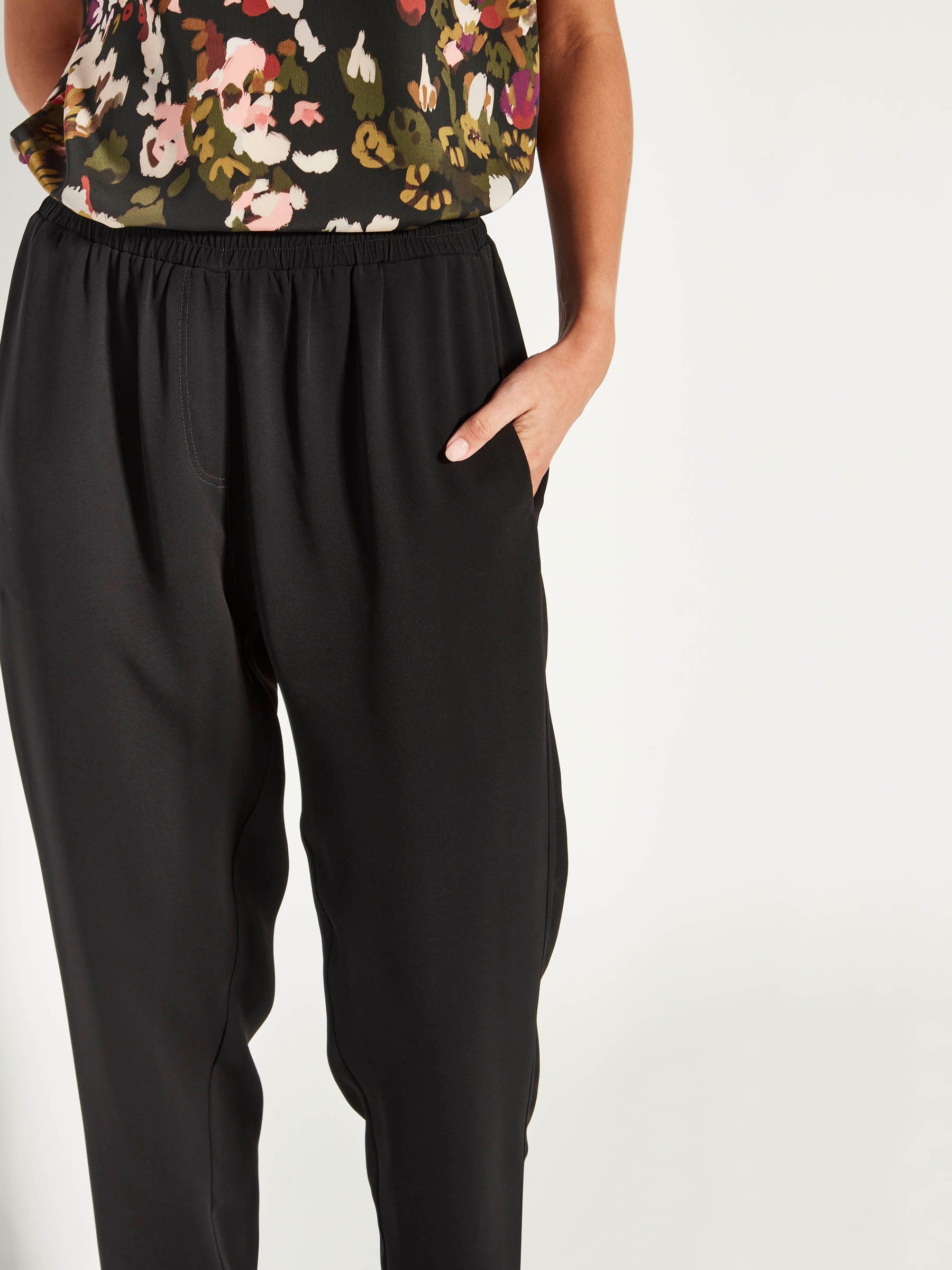 Leonard Pant (Luxe Suiting) Black