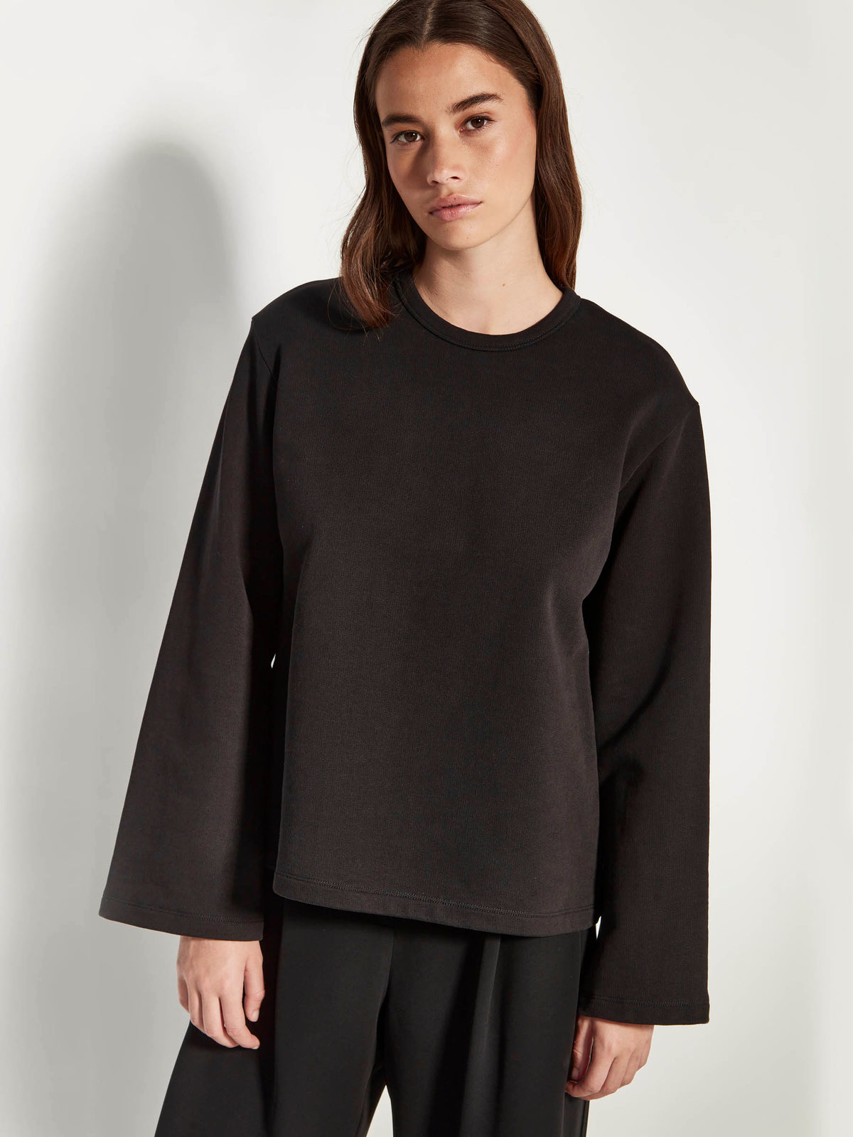 L/S Fancy T (Organic Jersey) Black